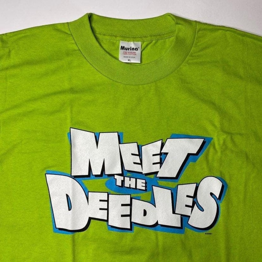 Vintage 90s MEET THE DEEDLES movie shirt‎